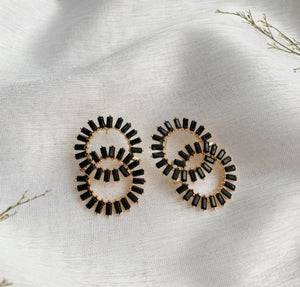 Two circles  startment earrings
