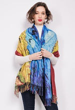 Load image into Gallery viewer, The winter Art master  scarf/wraps (2)
