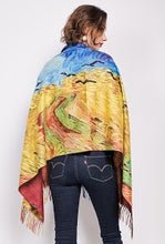 Load image into Gallery viewer, The winter Art master  scarf/wraps (2)
